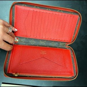 Louis Vuitton Cerise Red Retiro Daily Organizer